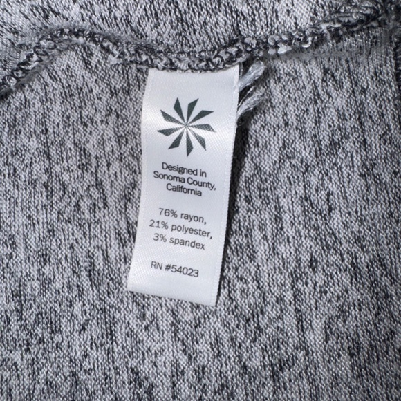 Athleta | Women's Gray Luxe Cutout Pose Long Sleeve Top | Size S - Picture 5 of 11